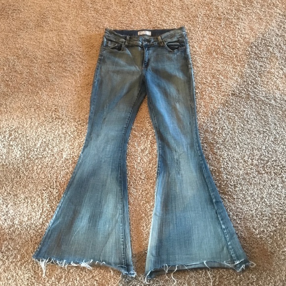 bell bottoms with fringe